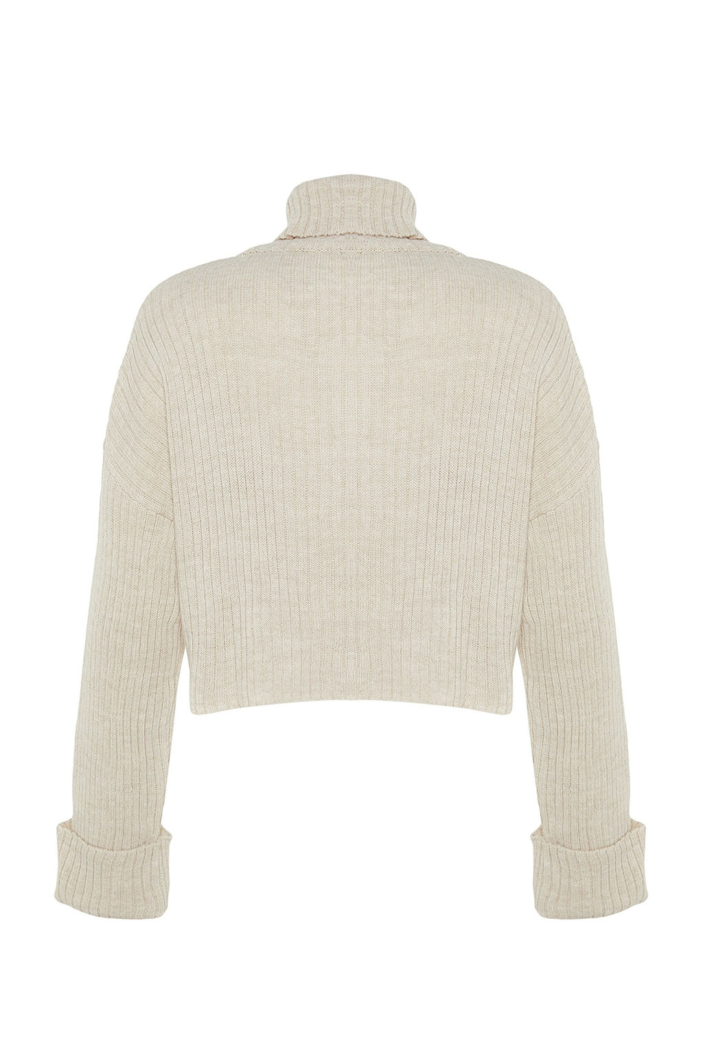 Haki Crop Basic Triko Kazak TWOAW22KZ0223 - Trendyolmilla фото 10