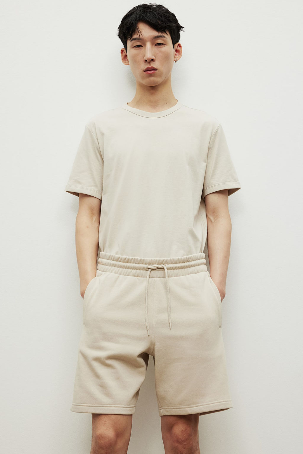 Pantalon corto en sudadera Regular Fit - H&m фото 3