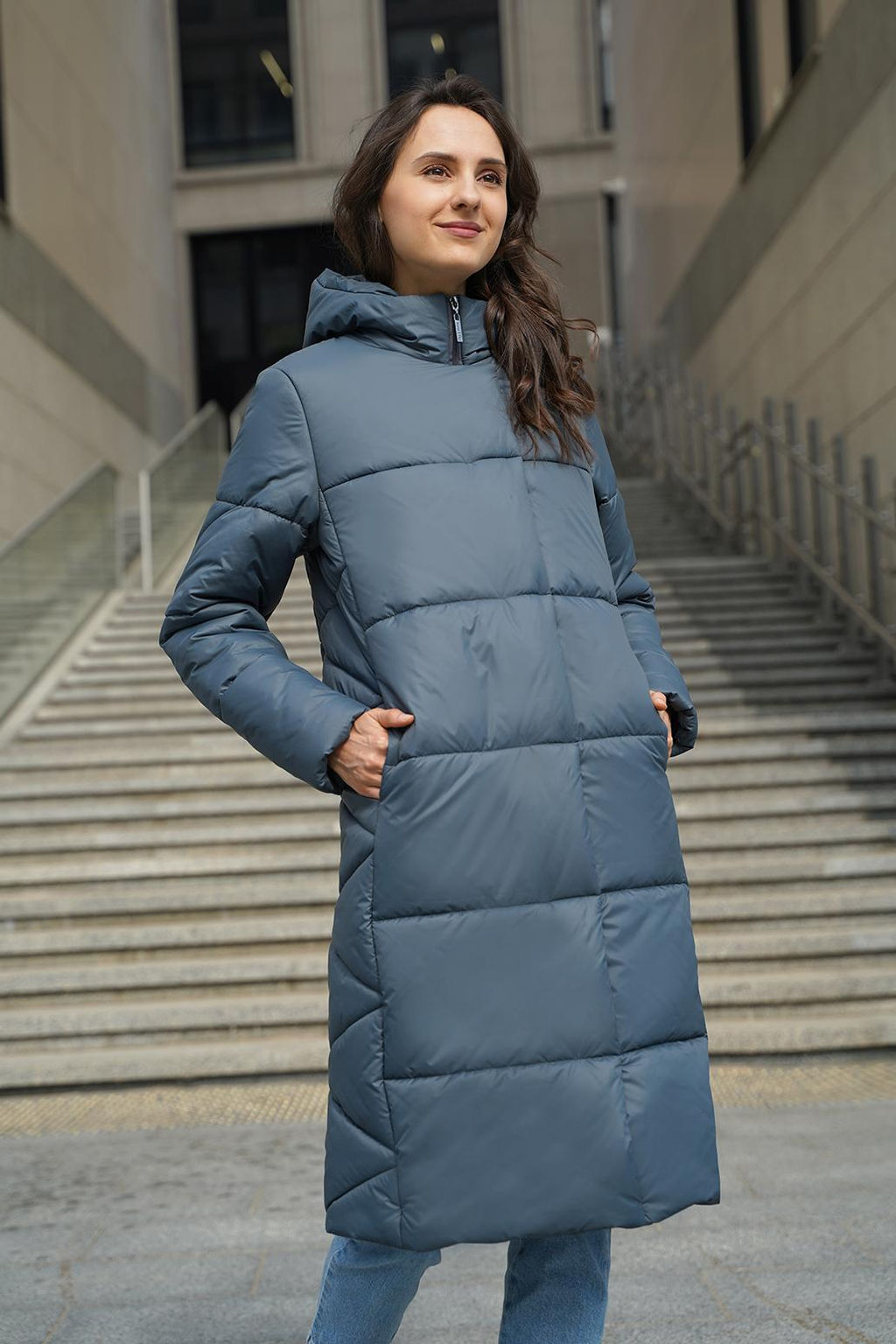 Пальто зимнее / 43811 - Twin tip фото 2