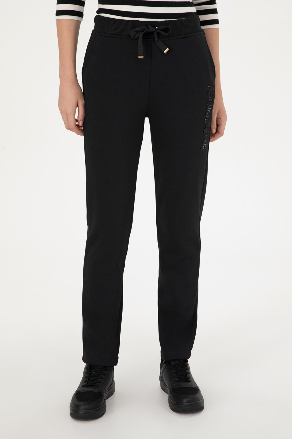 Женские черные спортивные штаны Неожиданная скидка в корзине - U.s. polo assn фото 2