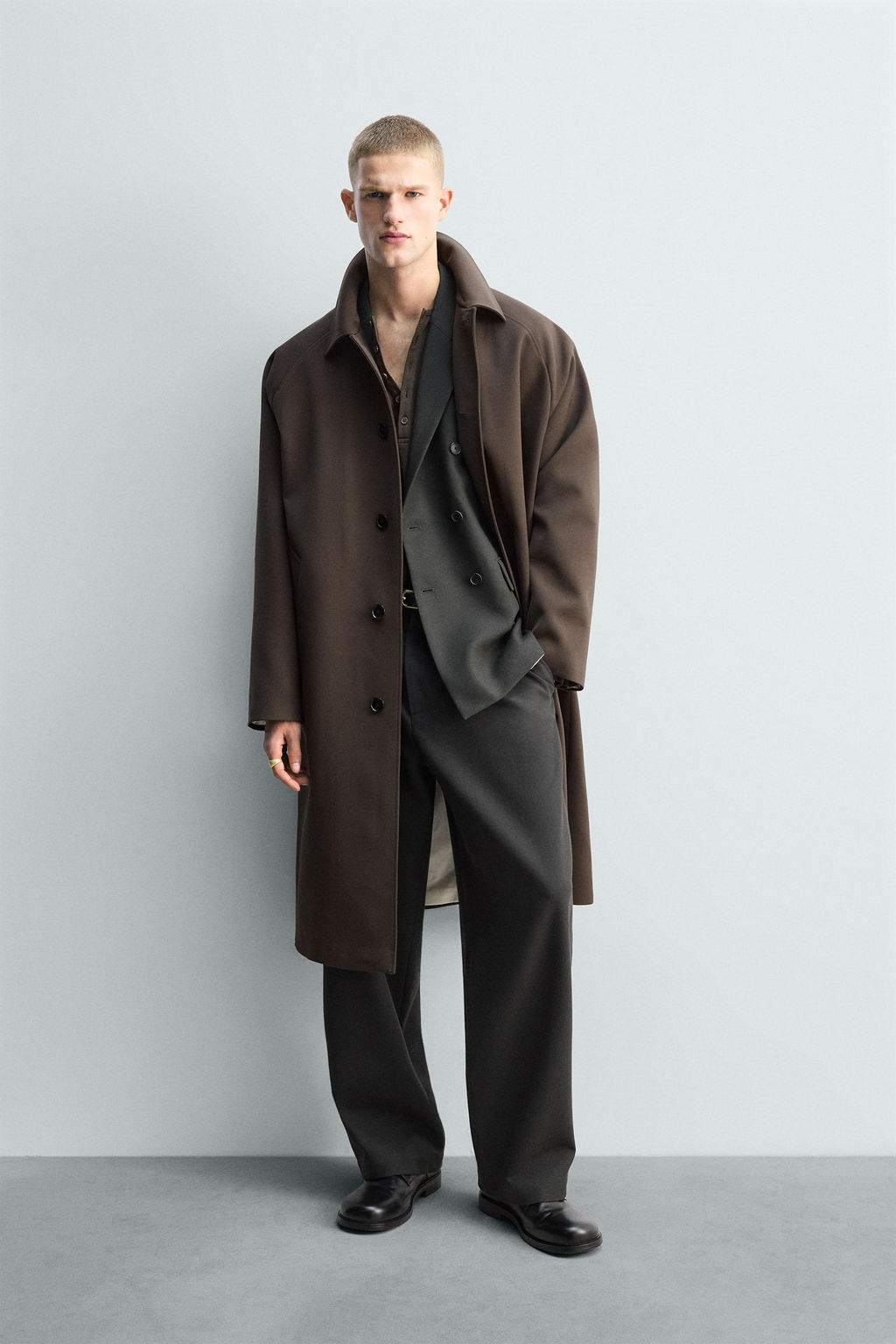 LIMITED EDITION LONG WOOL TRENCH COAT