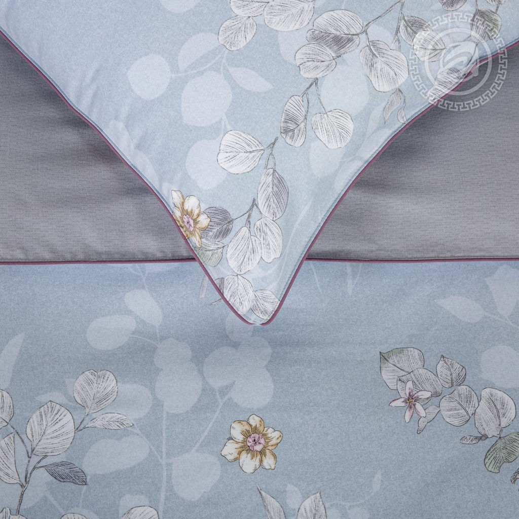 Леона Семейный/Пододеяльник (молния): 2 шт. - 215*145; Простыня: 1 шт. - 260*240; Наволочка (с кантом): 2 шт. - 70*70; Наволочка (с кантом): 2 шт. - 50*70; Велюр Престиж - Арт элегант фото 5