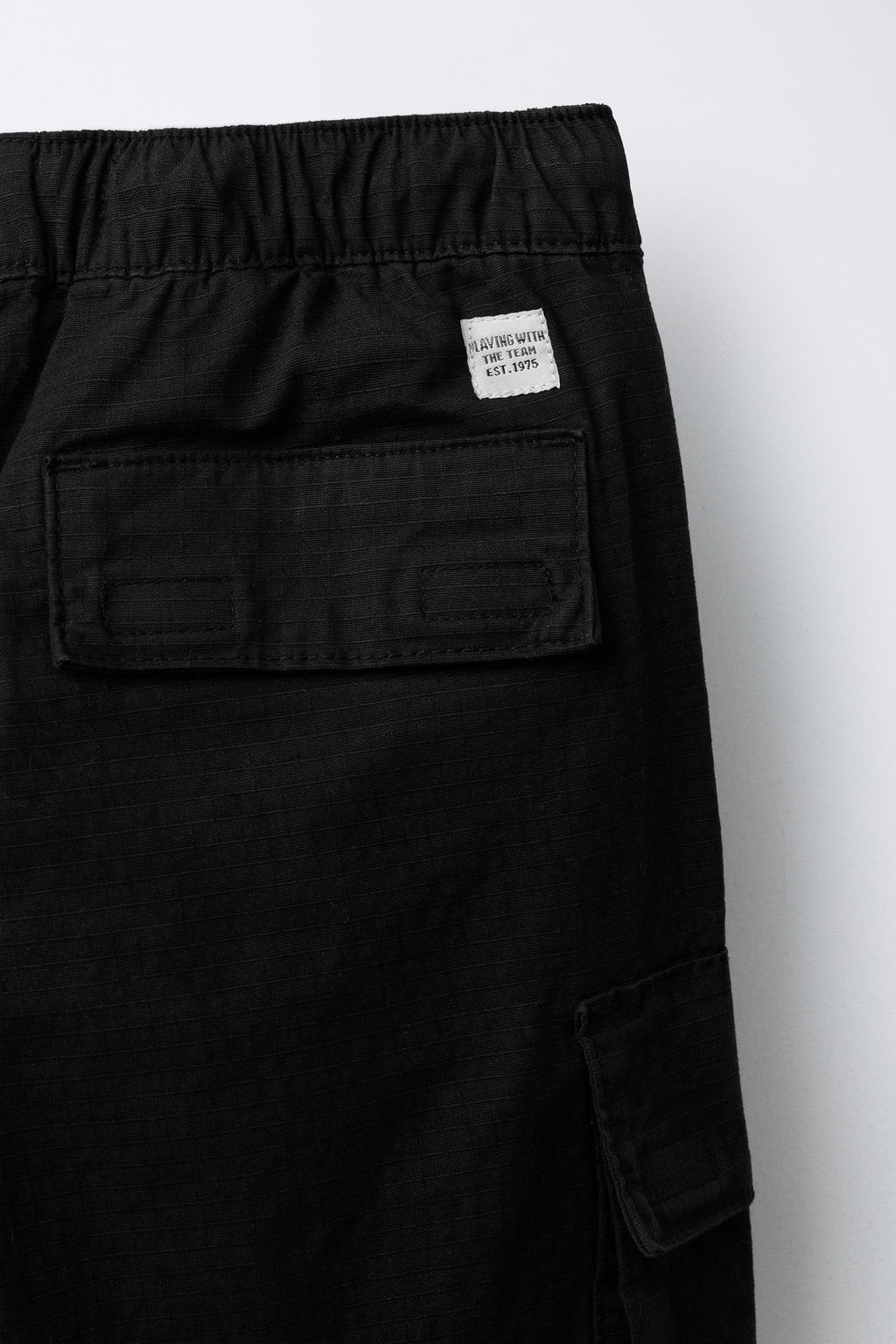 PANTAL?N CARGO / Negro - Zara фото 4