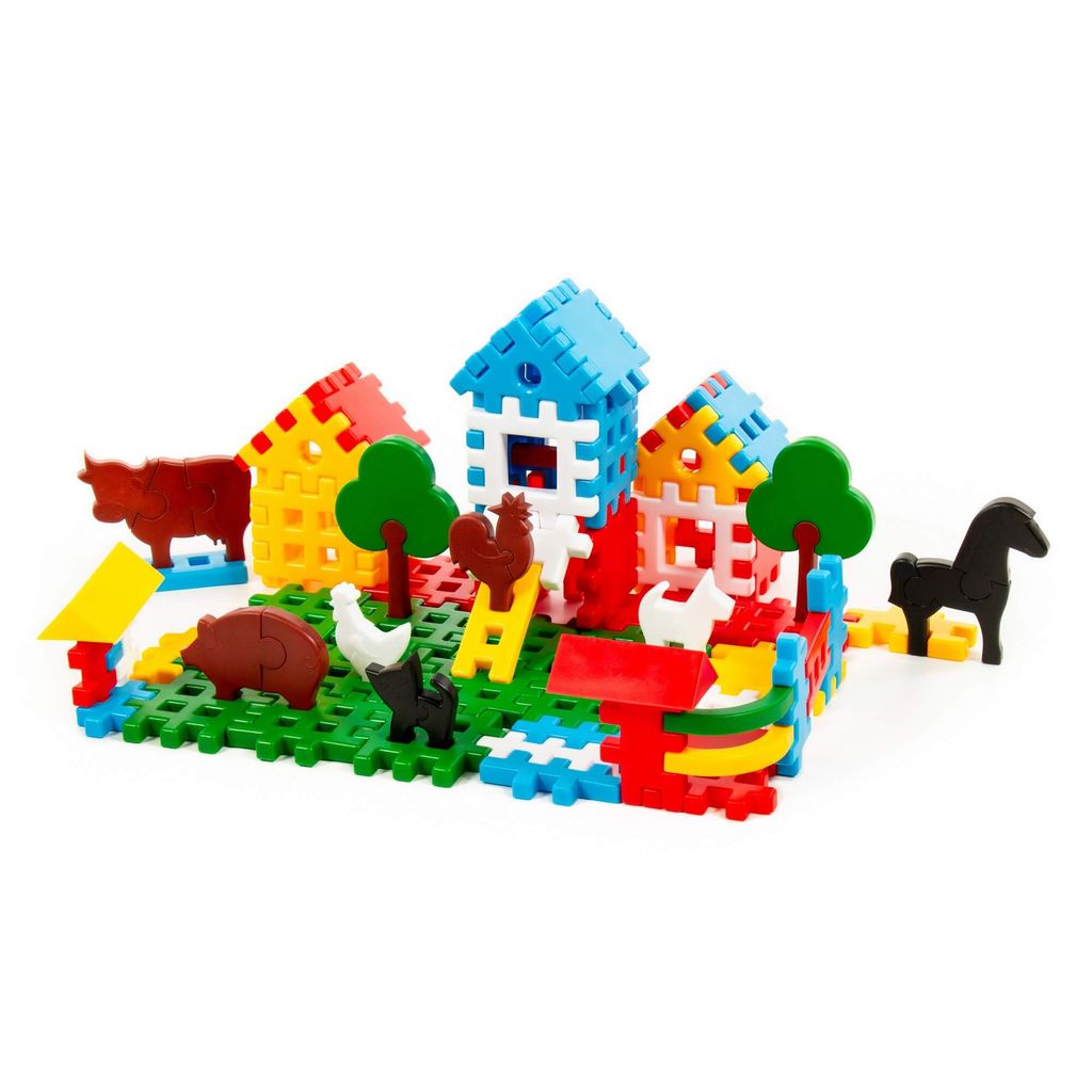 Конструктор Фермер (112 элементов) (в мешке) - Полесье фото 2