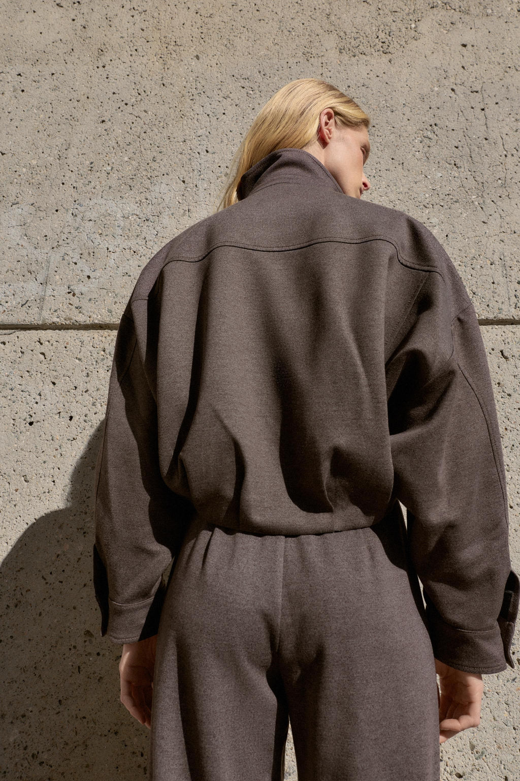 HIGH-NECK BOMBER JACKET