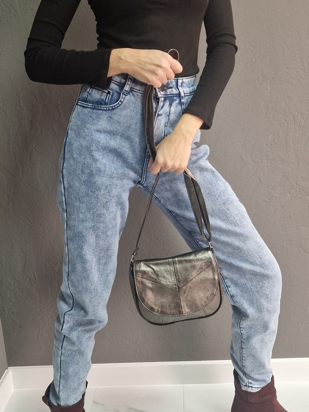 Сумка женская из телячьей кожи