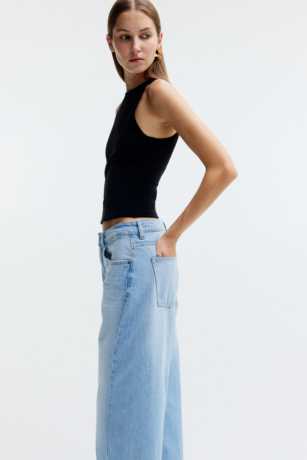 Barrel Regular Waist Ankle Jeans - H&m фото 9