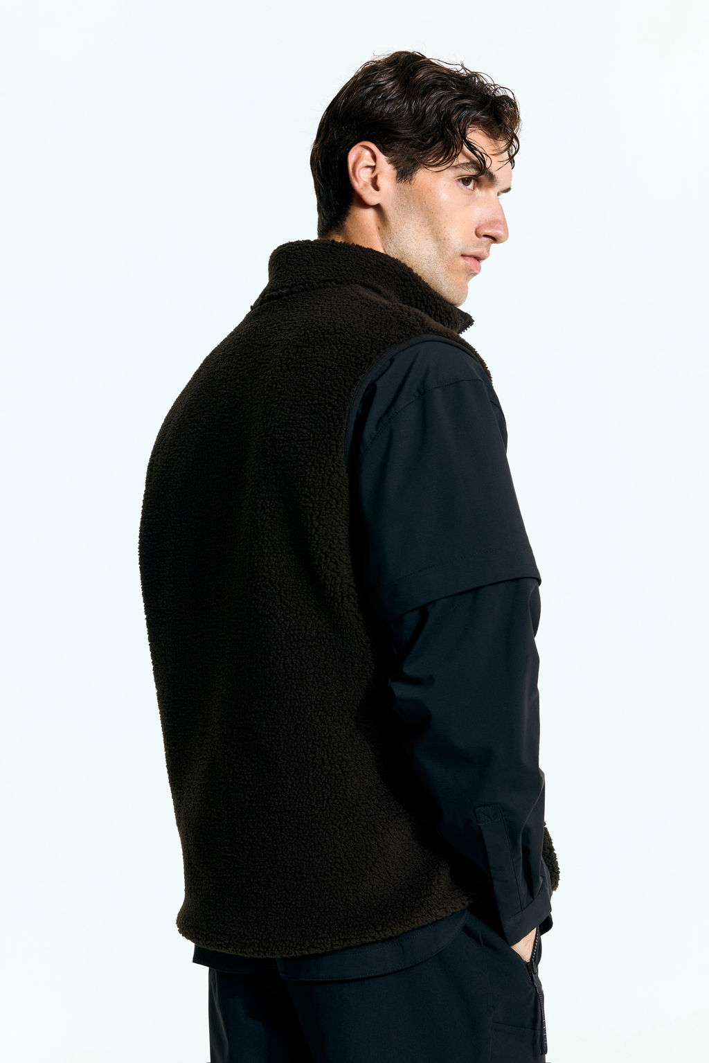 Chaleco de deporte en borreguito Regular Fit - H&m фото 6