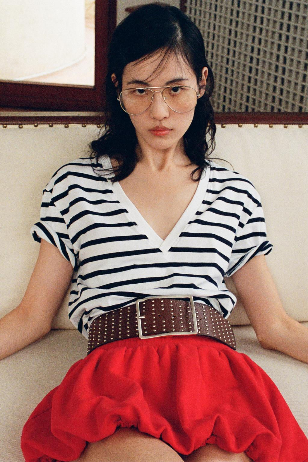 BASIC COTTON T-SHIRT - Zara фото 3