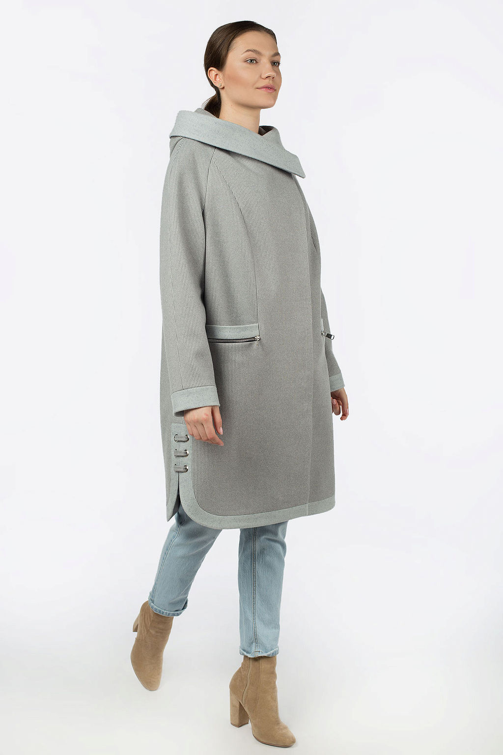 Пальто женское демисезонное - El podio фото 3