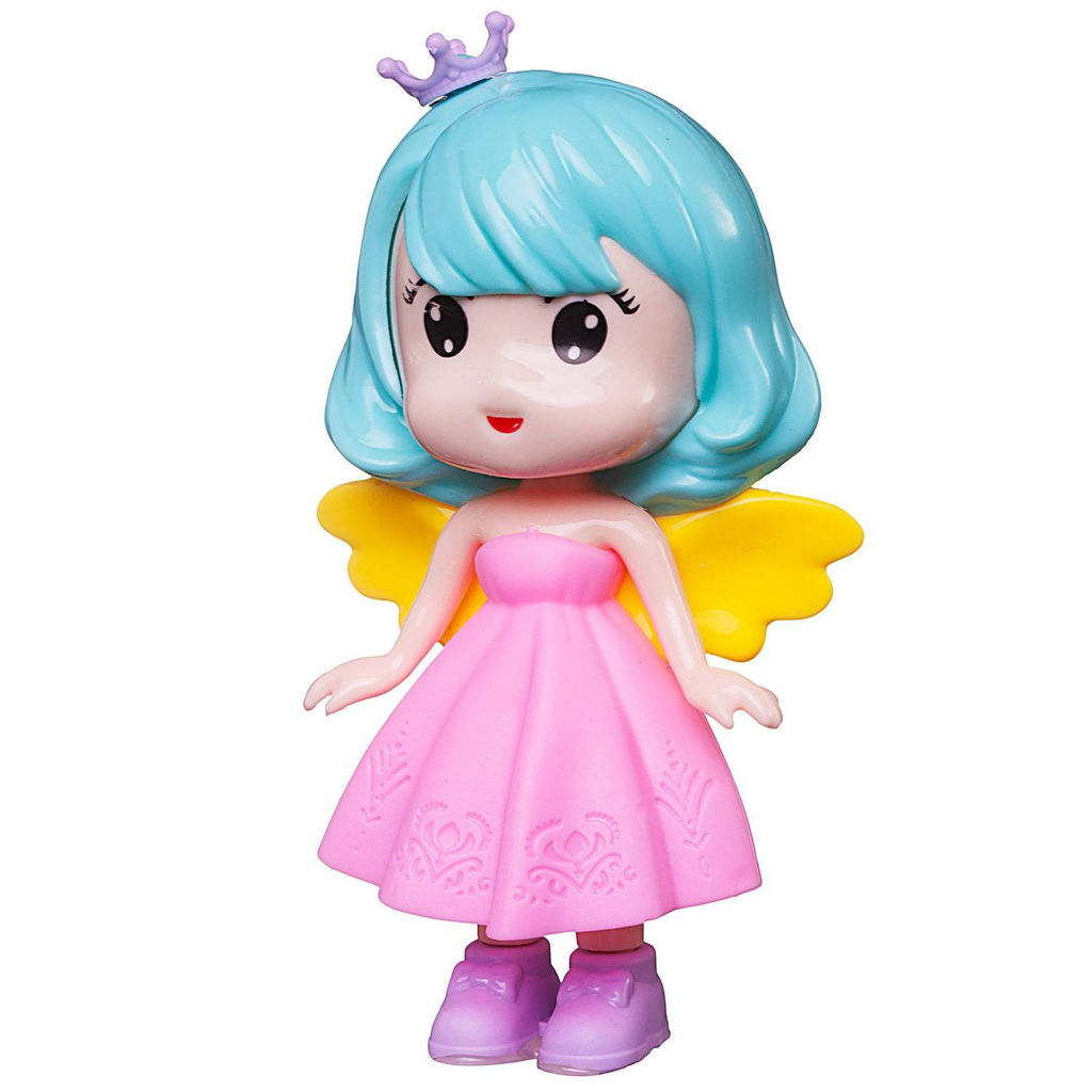 Игровой набор ABtoys Помогаю Маме Торт с куколкой и игровыми предметами, свет, звук, функция записи речи  фото 4
