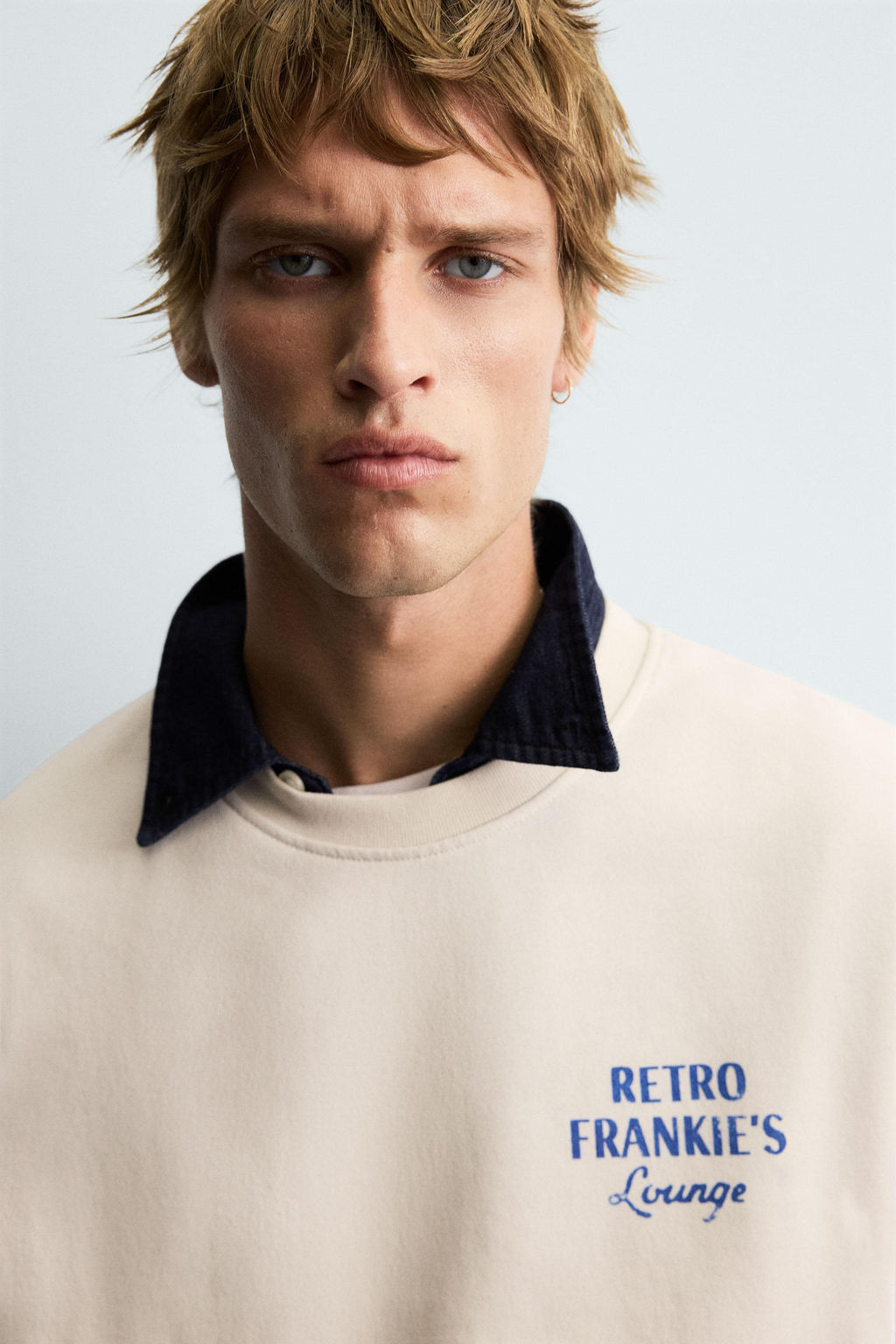 WASHED GRAPHIC PRINT SWEATSHIRT - Zara фото 5