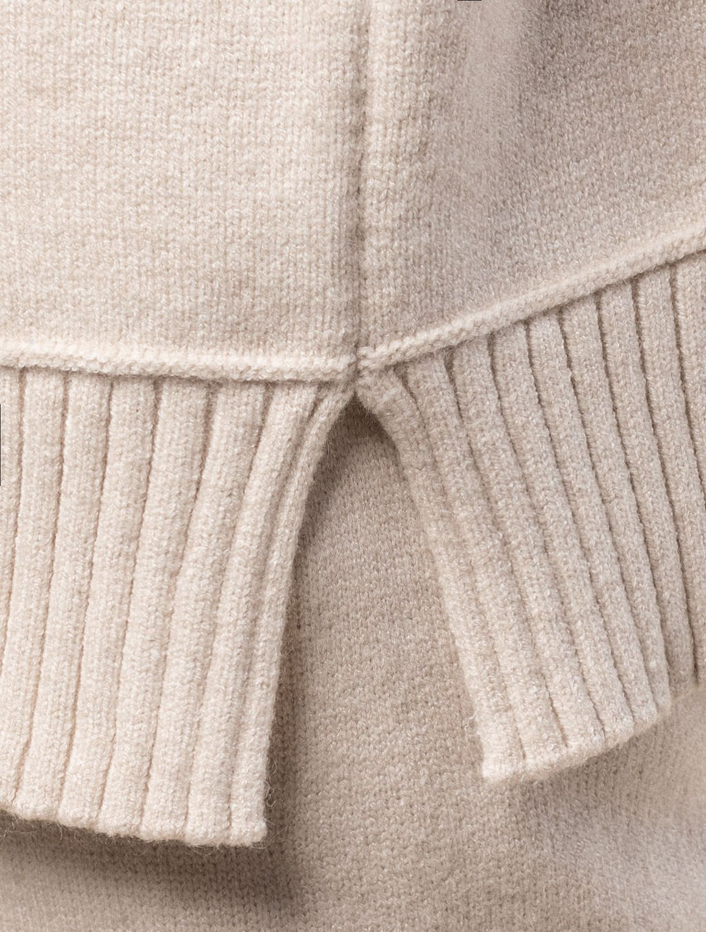 VILATTE / Джемпер с воротом на молнии из пряжи с кашемиром  фото 5