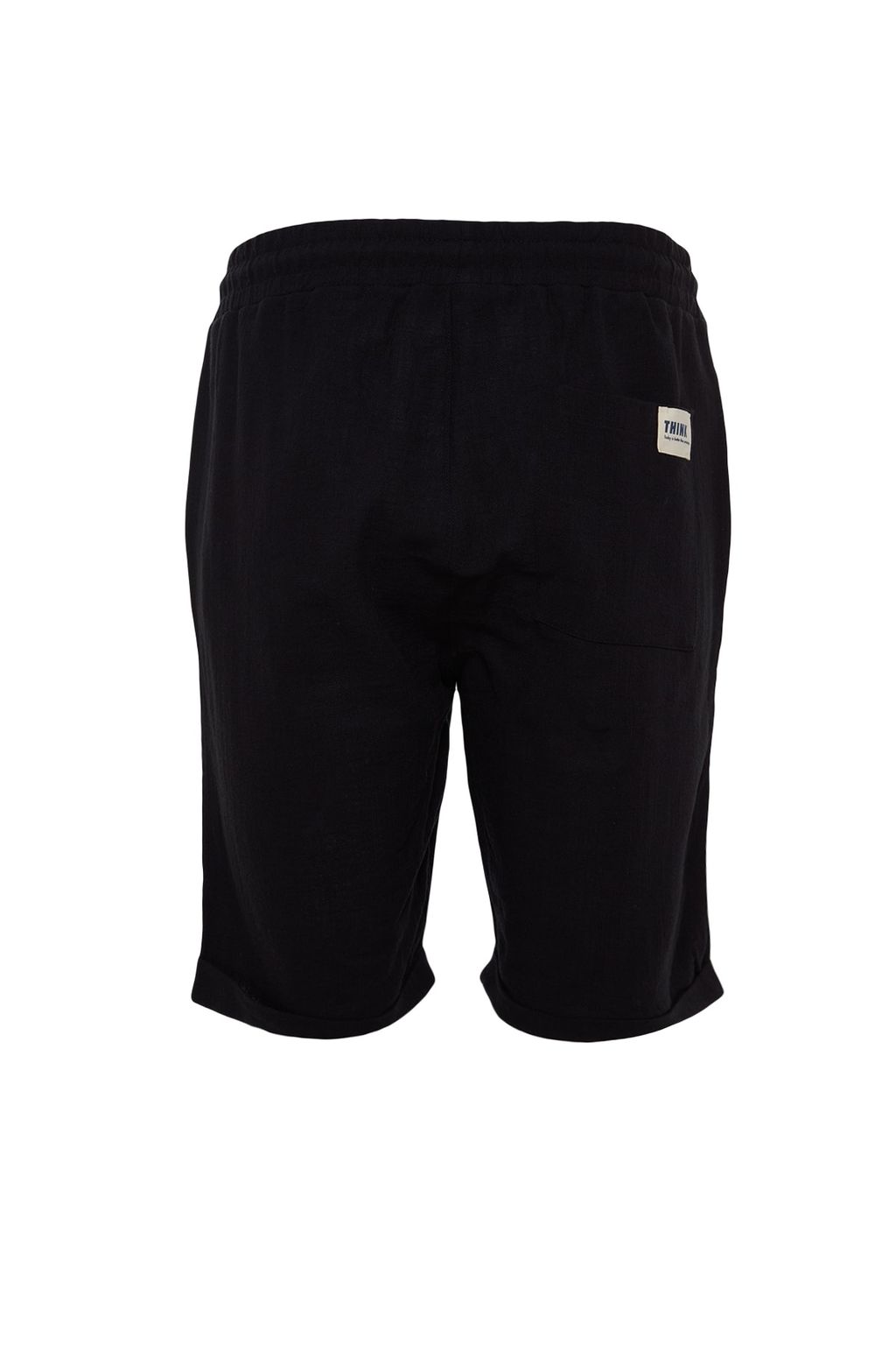TRENDYOL MAN Ekru Regular Fit Keten Gorunumlu Sort TMNSS23SR00030 - Trendyolmilla фото 31