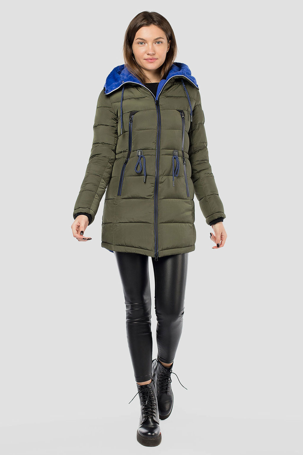 05-1555 Куртка зимняя (Синтепон 300) - Империя пальто фото 11