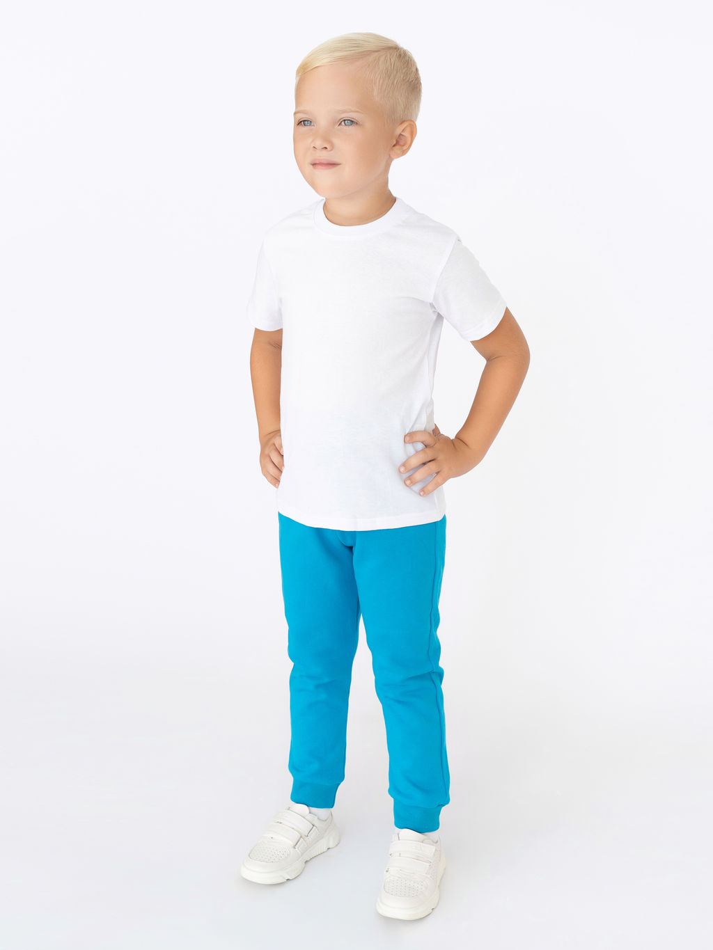 Брюки детские бирюза 455/1 (98, 56)