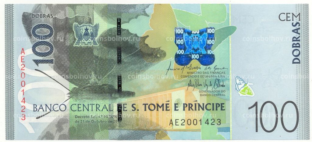 100 добр 2016 года Сан-Томе и Принсипи