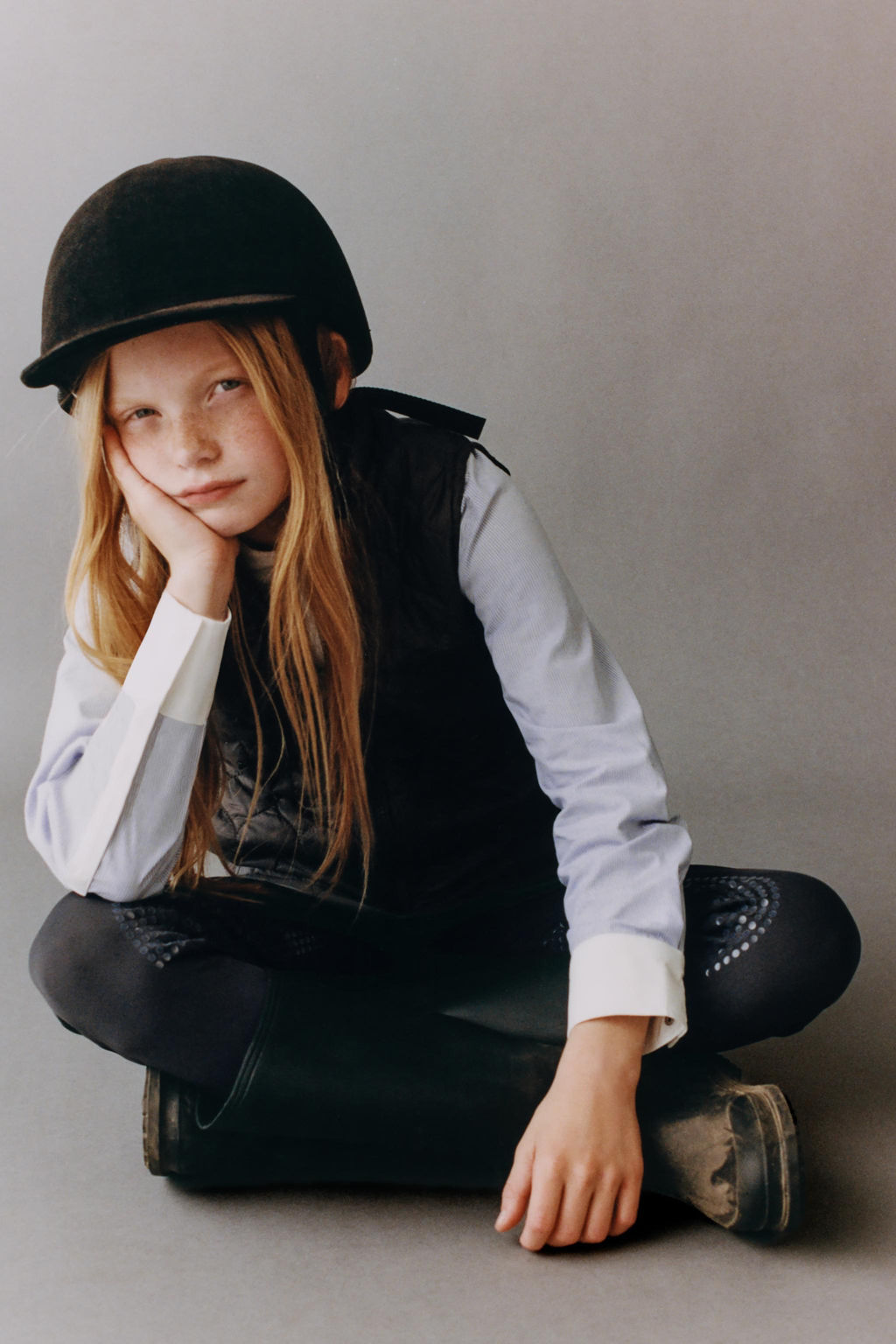 QUILTED COMBINED EQUESTRIAN WAISTCOAT - Zara фото 6