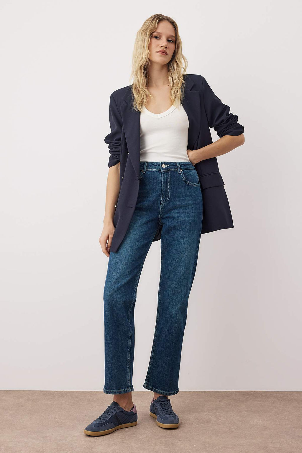 Mavi More Sustainable Esnek Comfort Straight Jeans TWOAW26JE00090 - Trendyolmilla фото 7