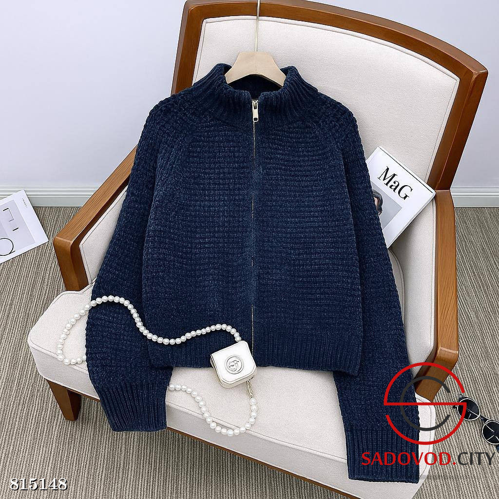 Теплый кардиган на молнии - Bruno фото 2