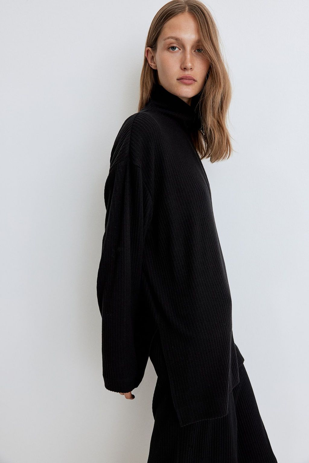 Top de canale con media cremallera - H&m фото 4