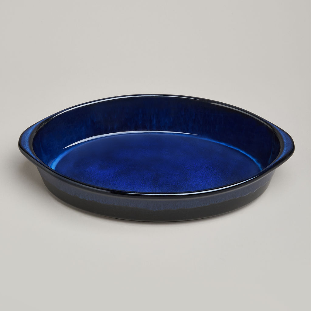 ФОРМА ДЛЯ ЗАПЕКАНИЯ ОВАЛЬНАЯ REACTIVE BLUE 37*22*7 СМ 2500 МЛ - Agness фото 5