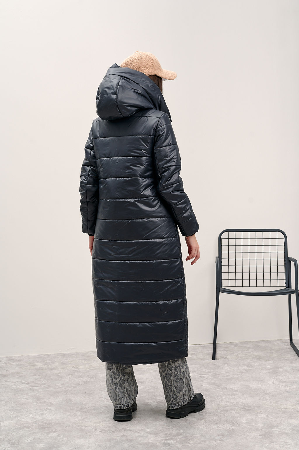 Пальто женское Лара черный - Yollochka фото 11