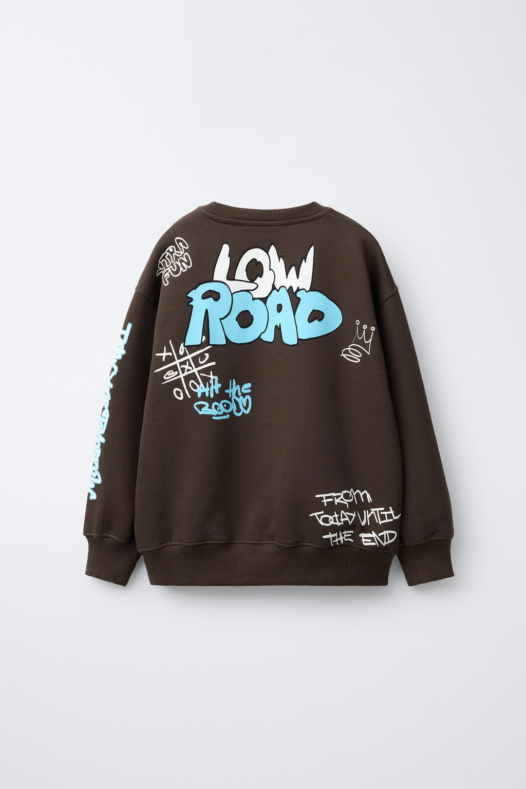 GRAFFITI LABEL SWEATSHIRT - Zara фото 6