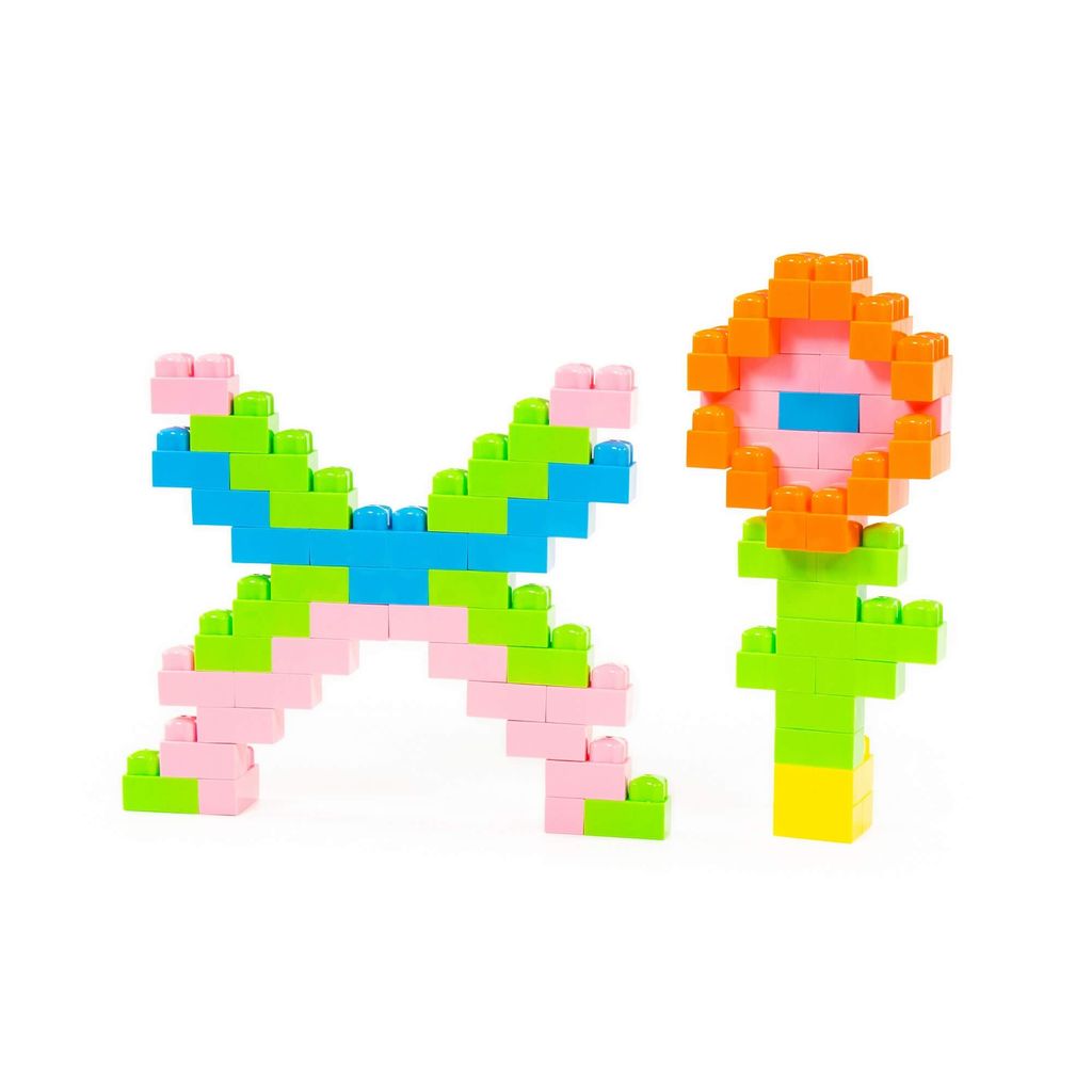 Конструктор Малютка (120 элементов) (в пакете) - Полесье фото 3