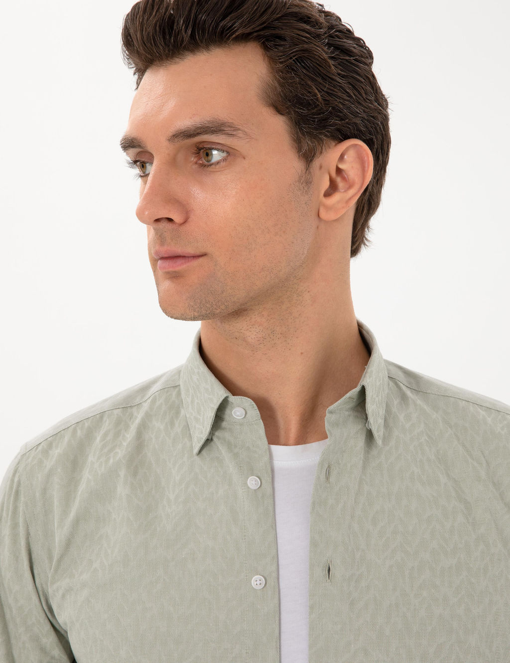 Ye_il Regular Fit Uzun Kollu G_mlek - Cacharel фото 2