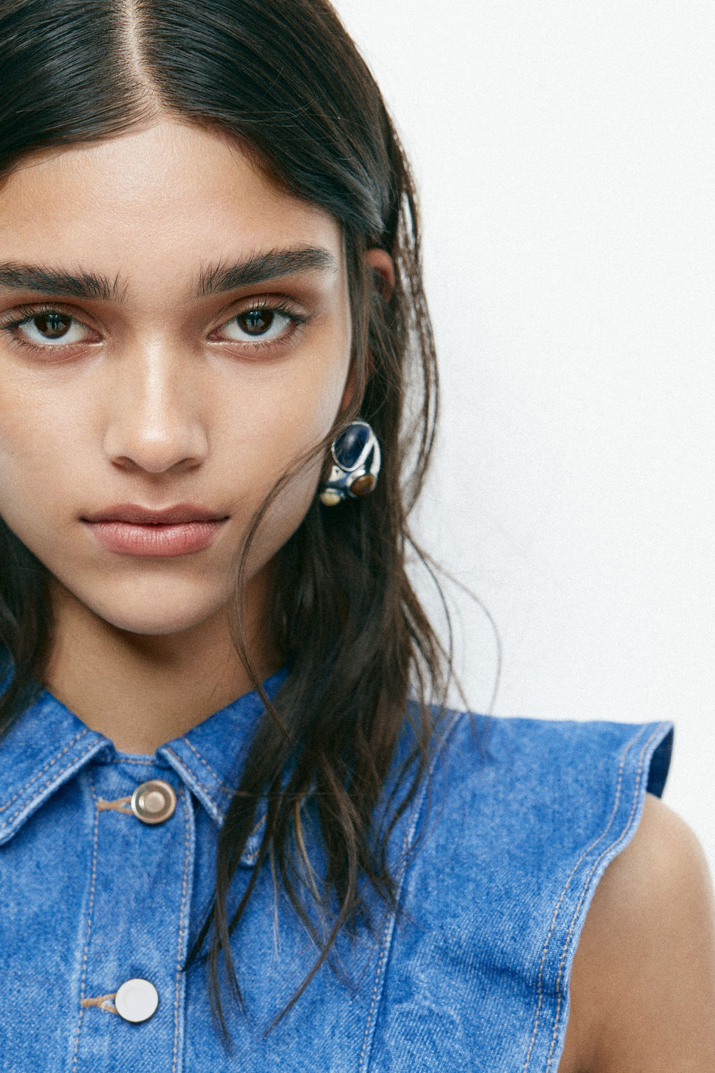 Chaleco denim con volantes - H&m фото 2