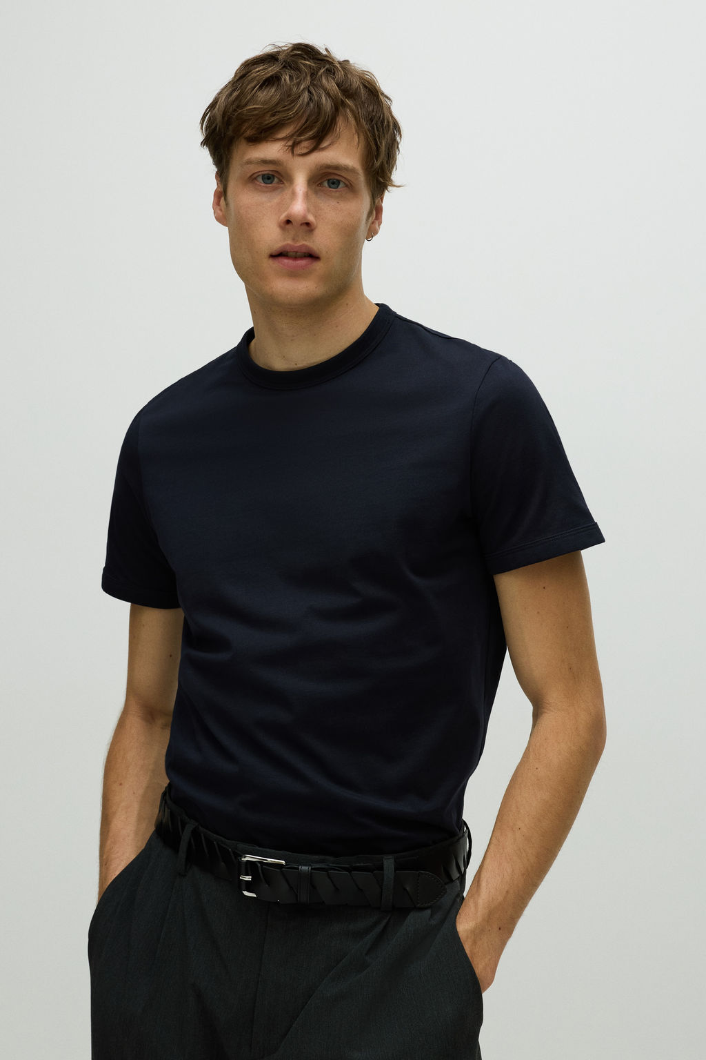 Camiseta de algod?n Slim Fit - H&m фото 2