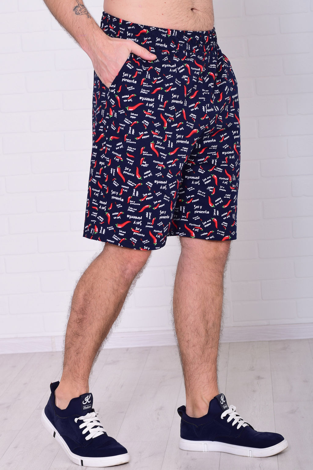 Шорты мужские 9-173 из хлопка - Новое кимоно фото 19