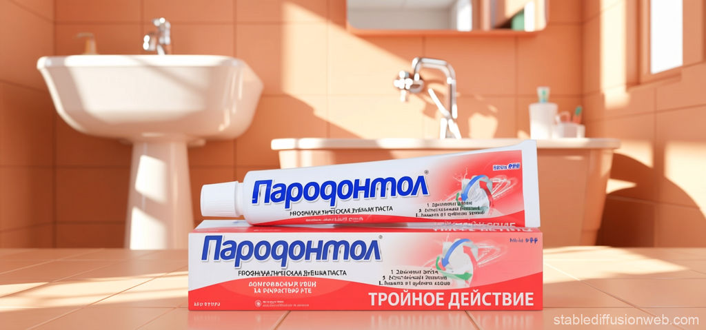 ПАРОДОНТОЛ з/паста туб.124гр Тройное действие