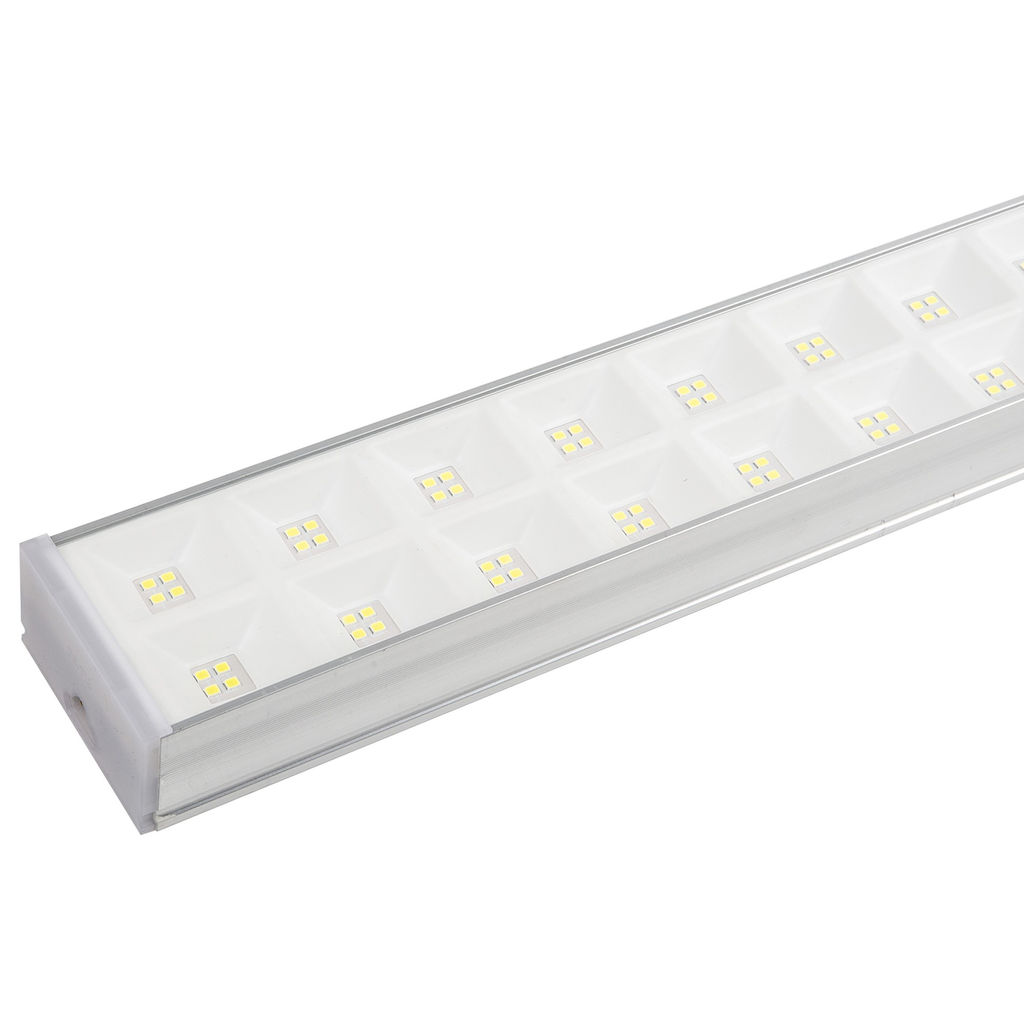 ULO-FL120C-100W/4000K/K SILVER LINKABLE Светильник светодиодный накладной, соединяемый. Белый свет (4000K). Корпус серебристый. Угол 120 градусов. ТМ Uniel