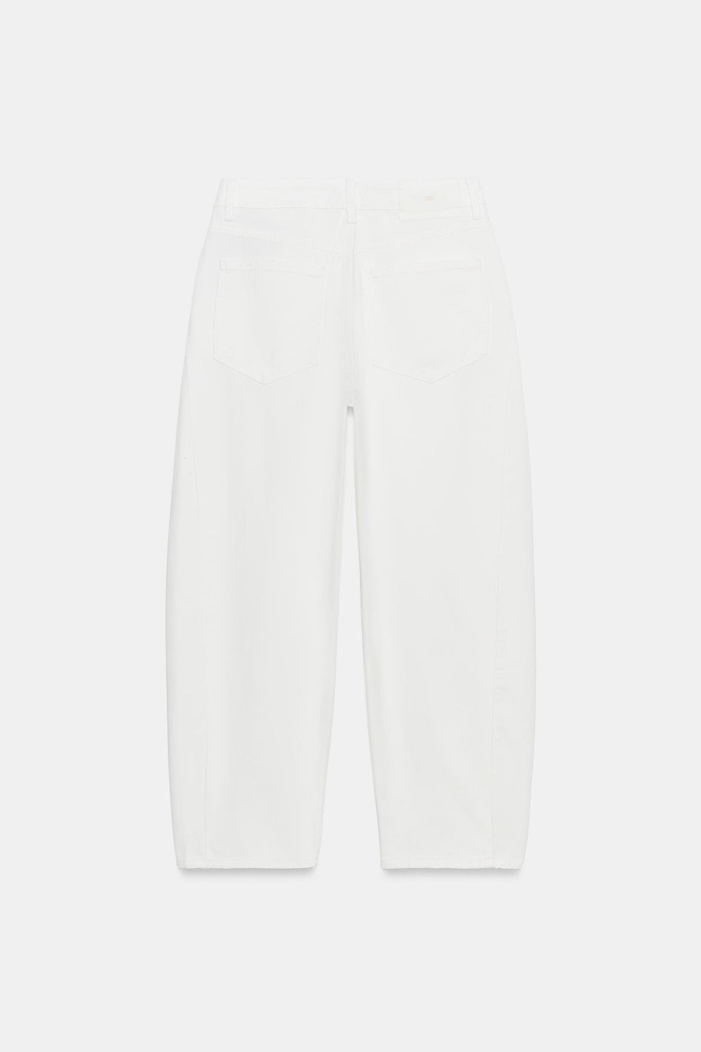 JEANS Z1975 BARREL TIRO ALTO / Blanco - Zara фото 7