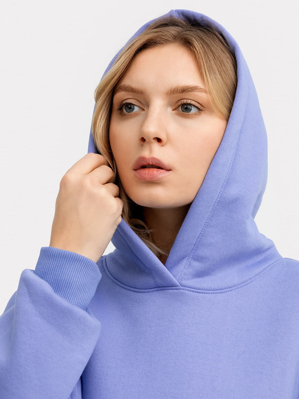 Комплект женский (худи, брюки) в фиолетовом цвете - Mark formelle фото 4