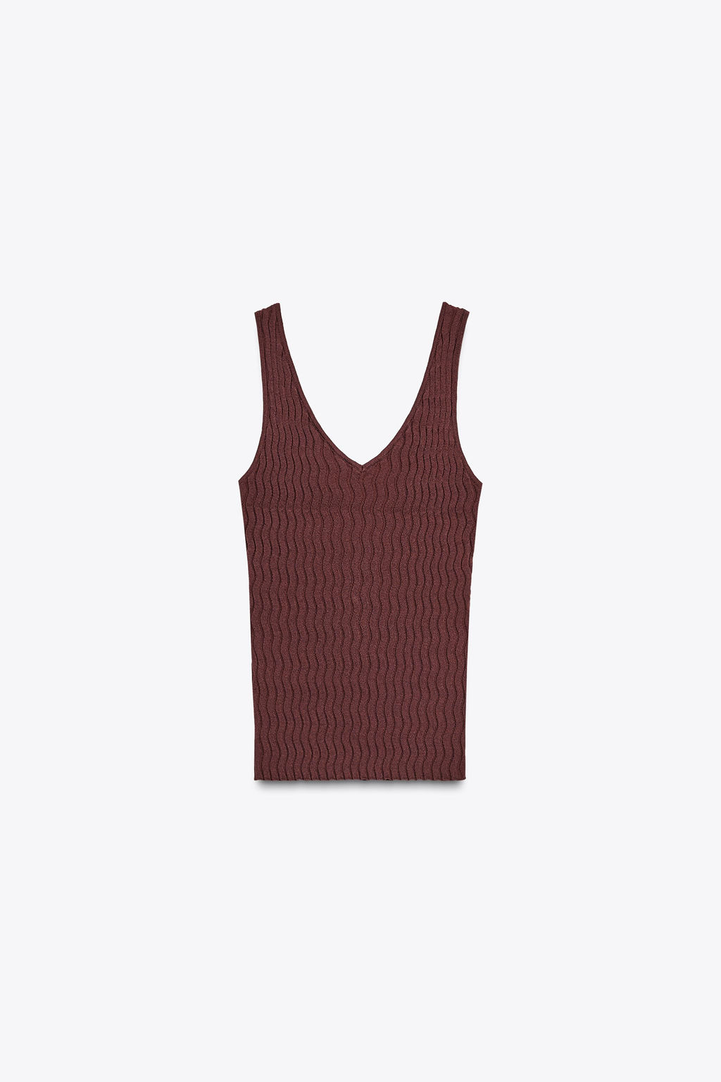 TEXTURED KNIT TOP - Zara фото 5