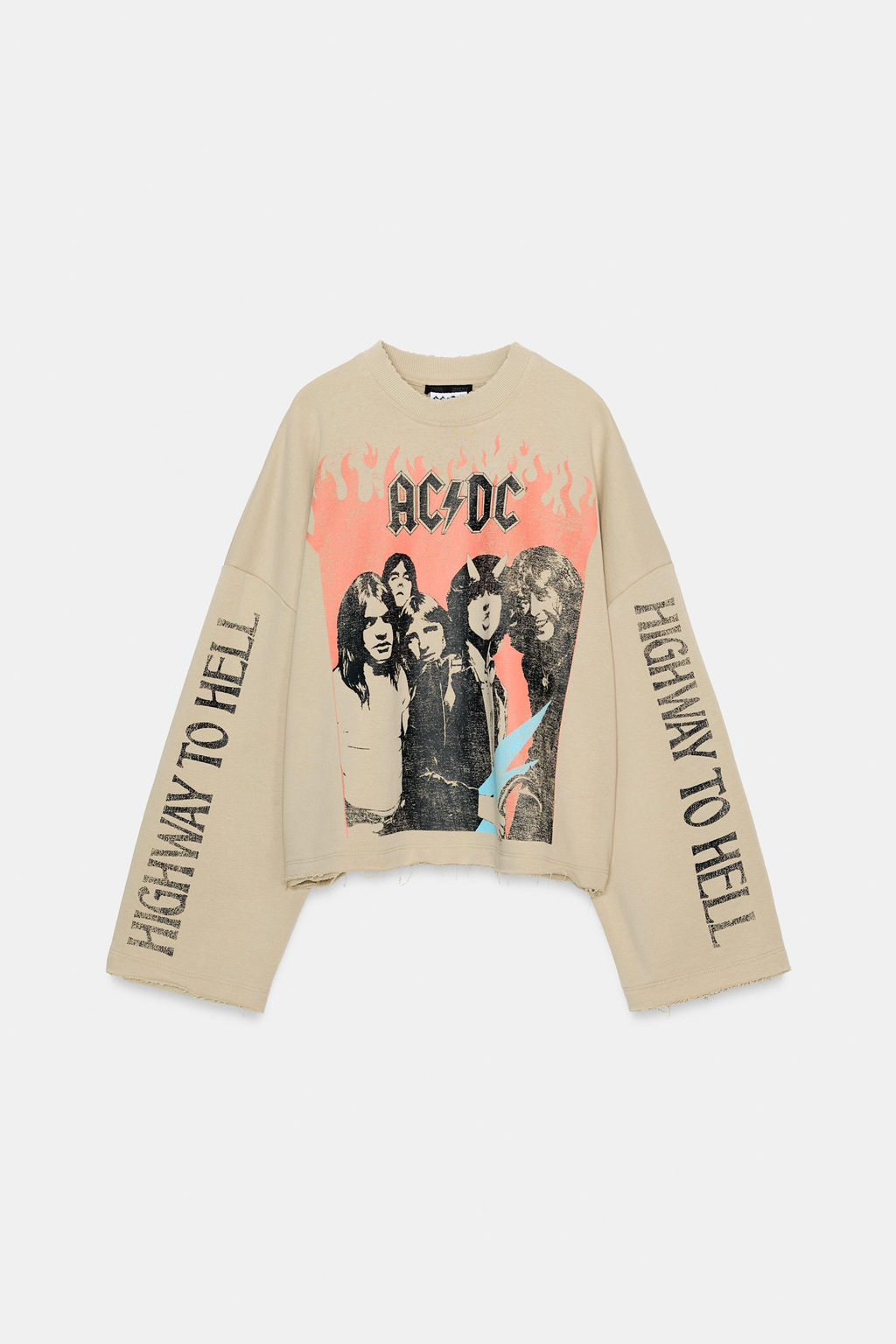 AC/DC ® SWEATSHIRT - Zara фото 14