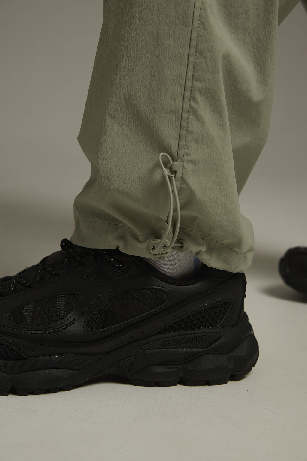 Брюки текстильные Серо-зеленый - Anta фото 8