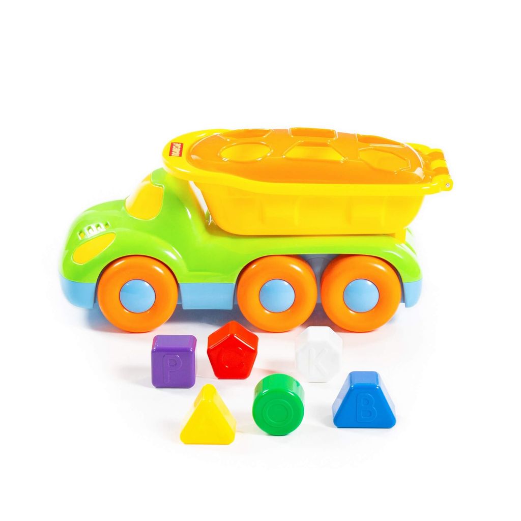 Дружок, автомобиль-самосвал логический - Полесье фото 2