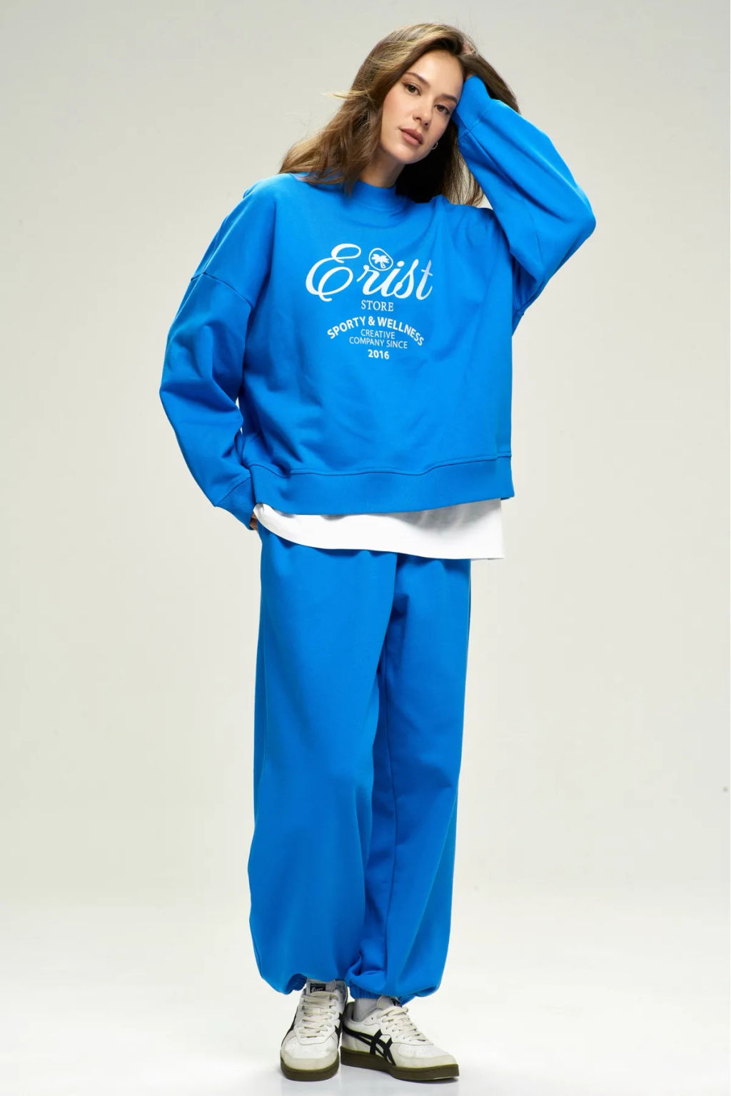 Свитшот Wellness Electric Blue - Erist store фото 4