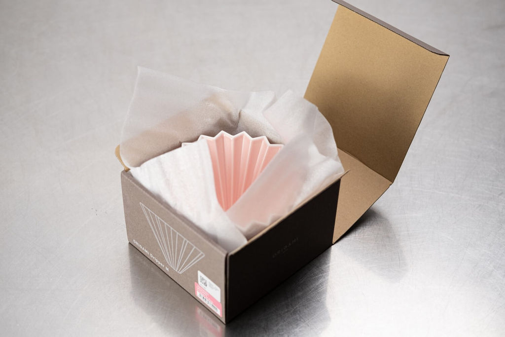 Воронка Origami керамическая розовая (размер 2-4) - Tasty coffee фото 6