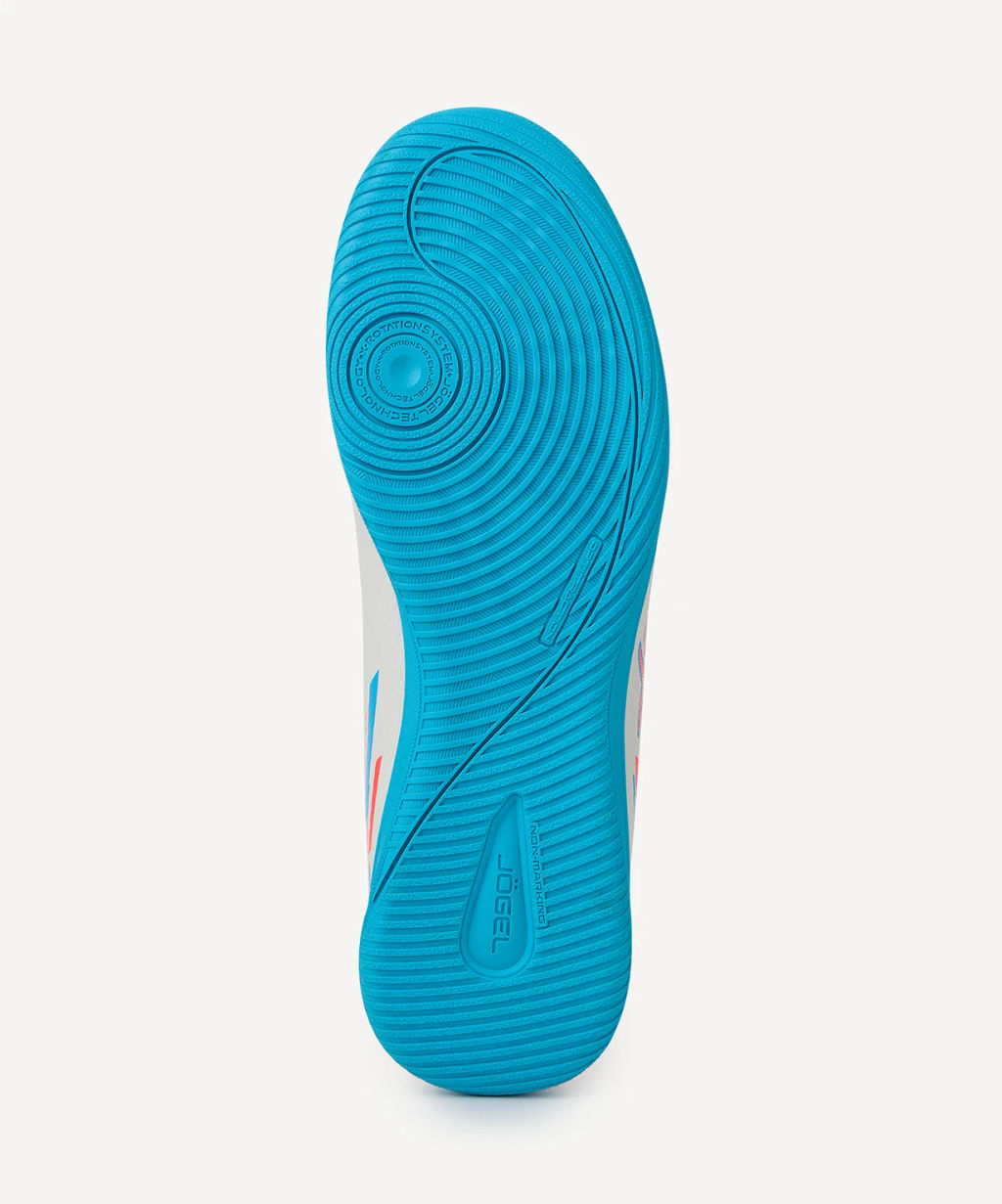 Бутсы зальные JOGEL Evofly IN Talant White/blue  фото 5