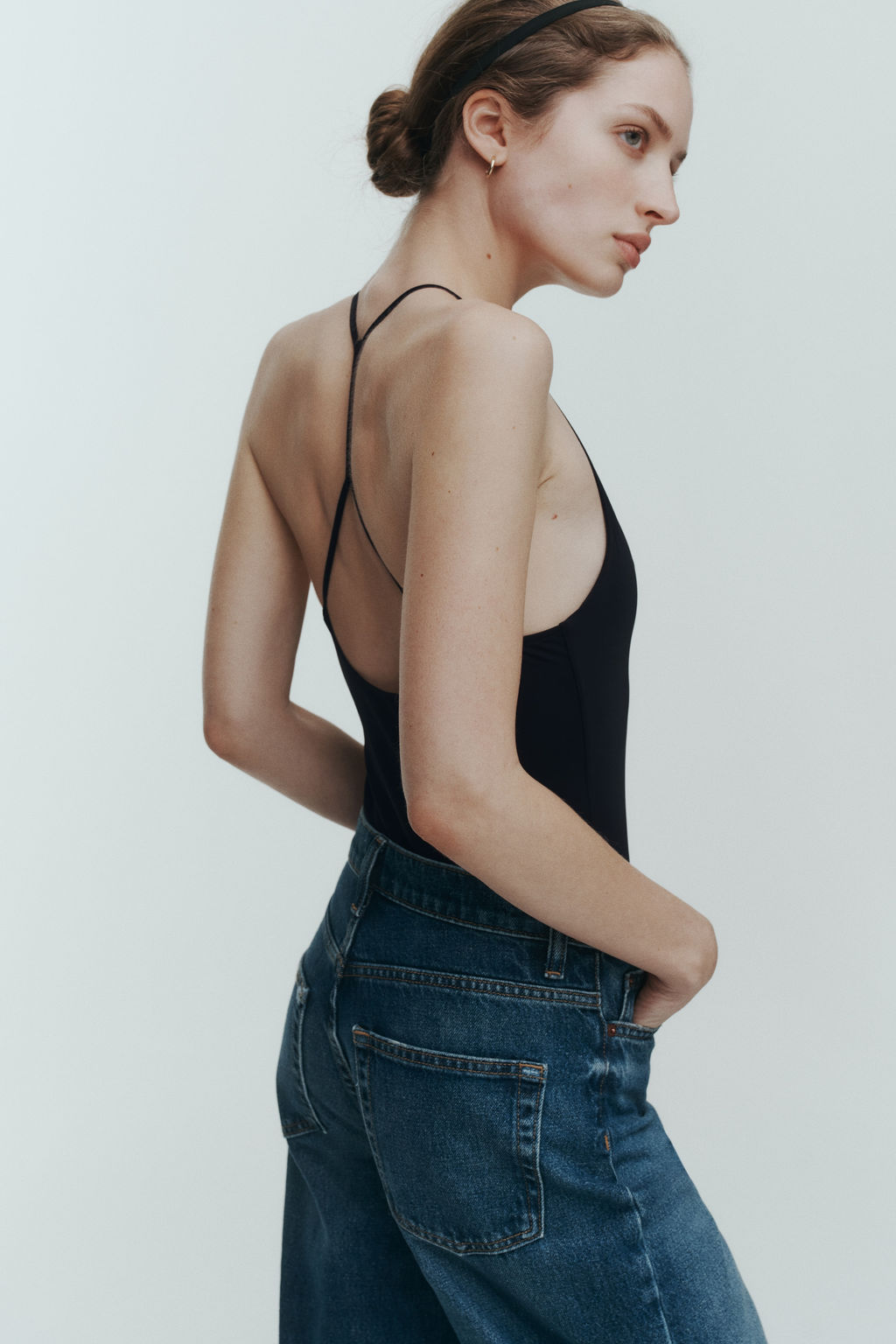 Body tanga con escote en V - H&m фото 5