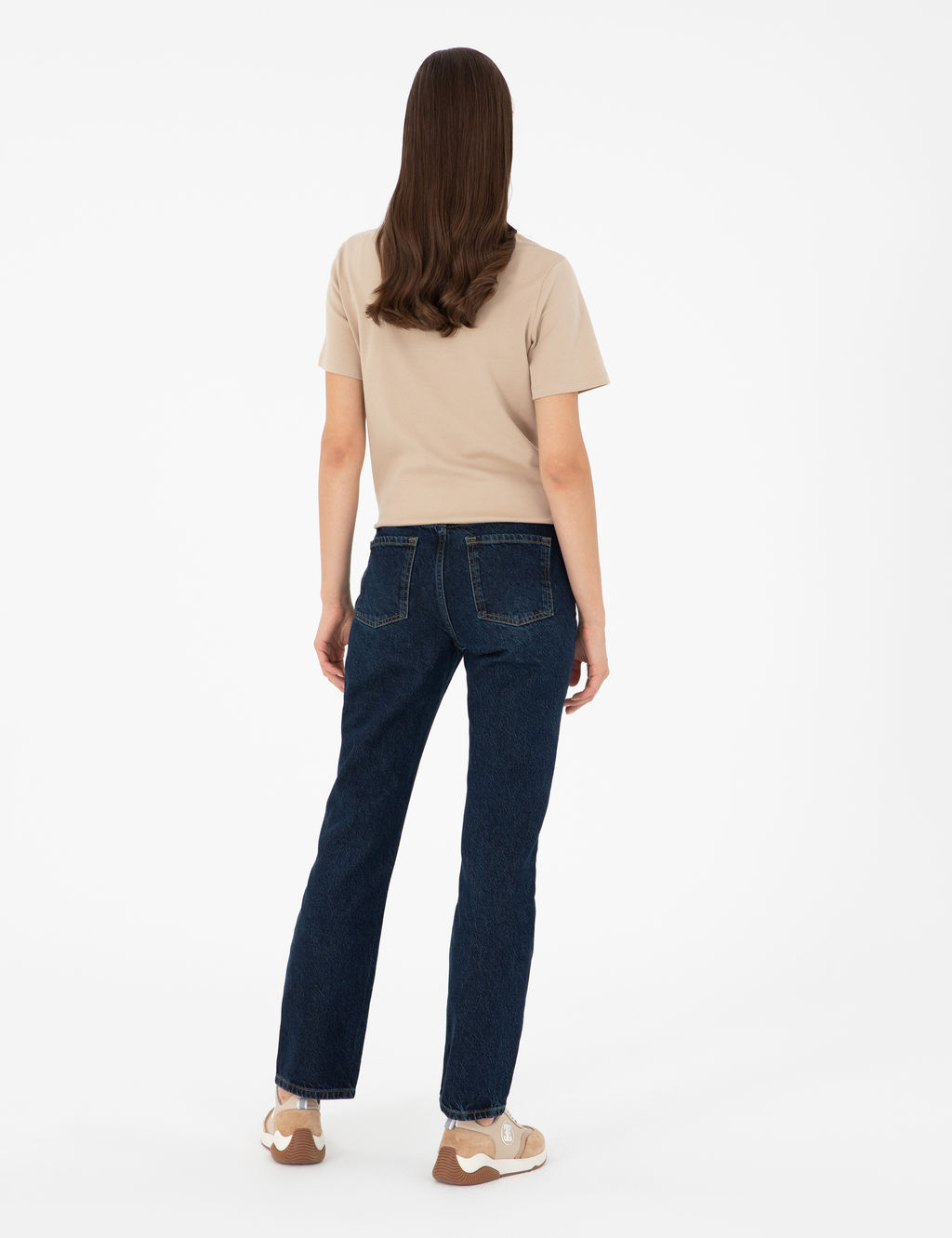 Koyu _ndigo Straight Fit Jean Pantolon