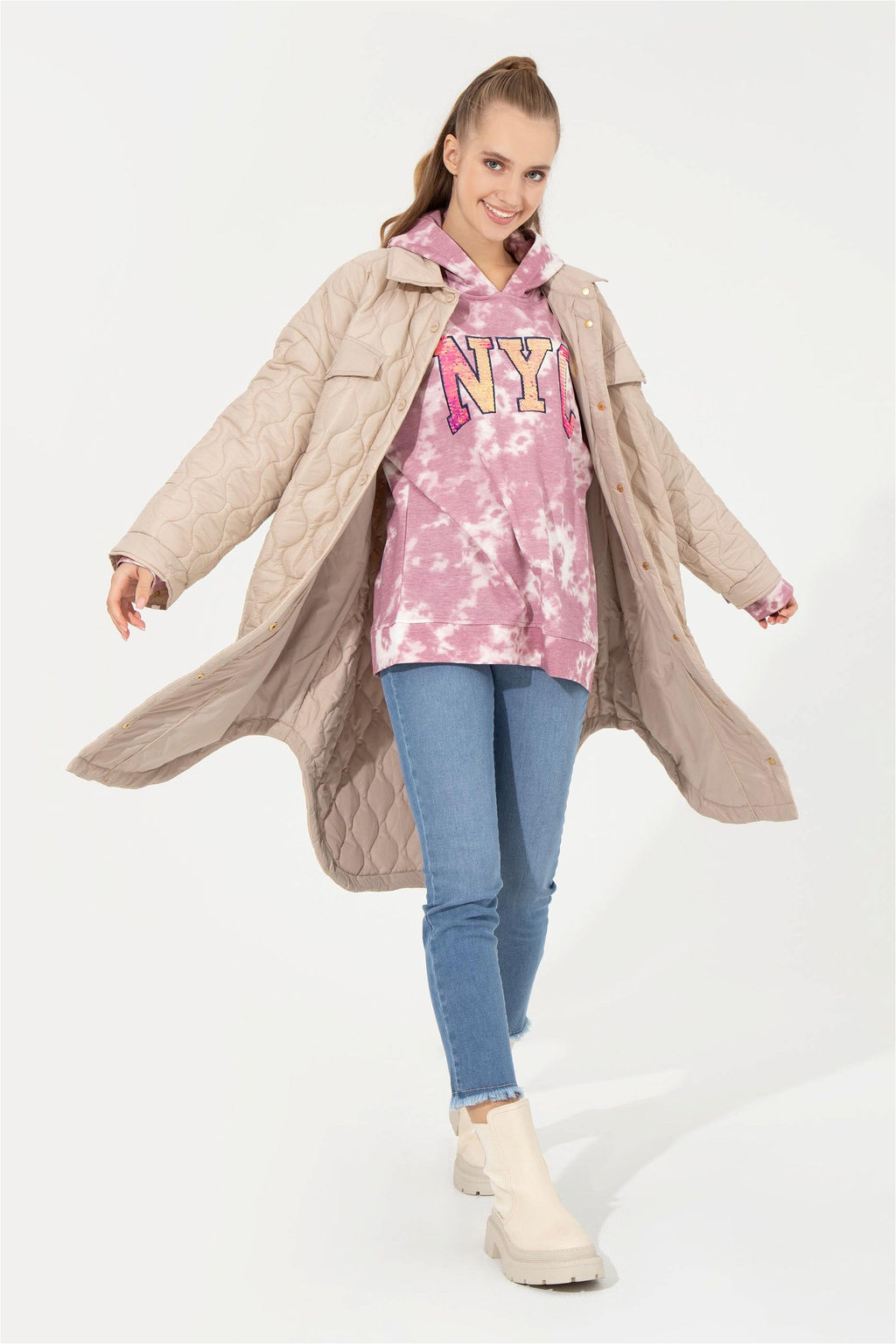 Женское пальто Stone без капюшона из синтетического материала - U.s. polo assn фото 9