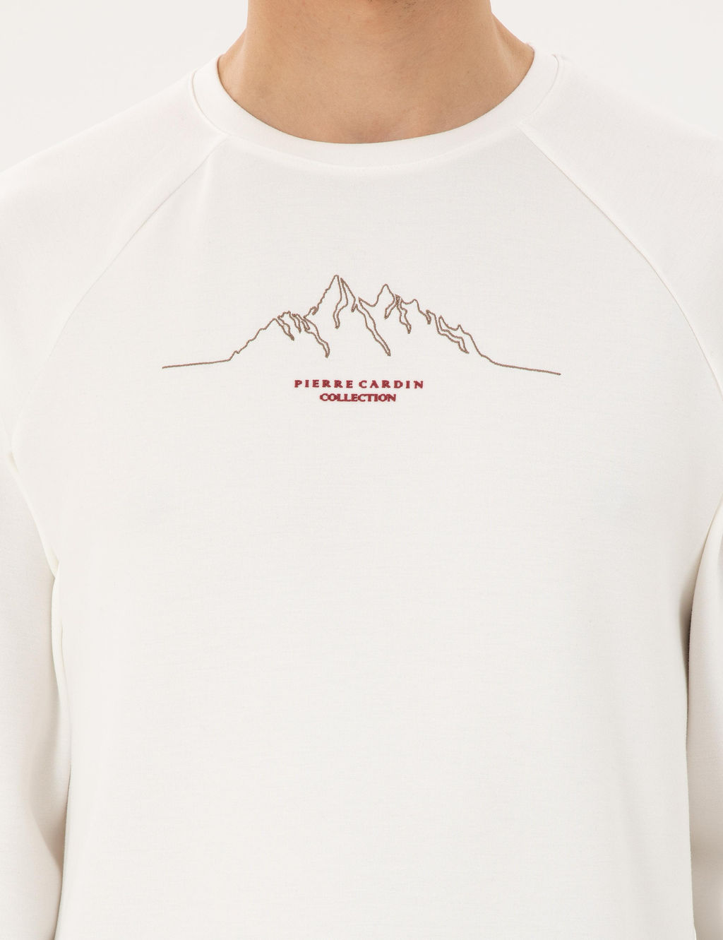 Ekru Regular Fit Sweatshirt - Pierre cardin фото 6
