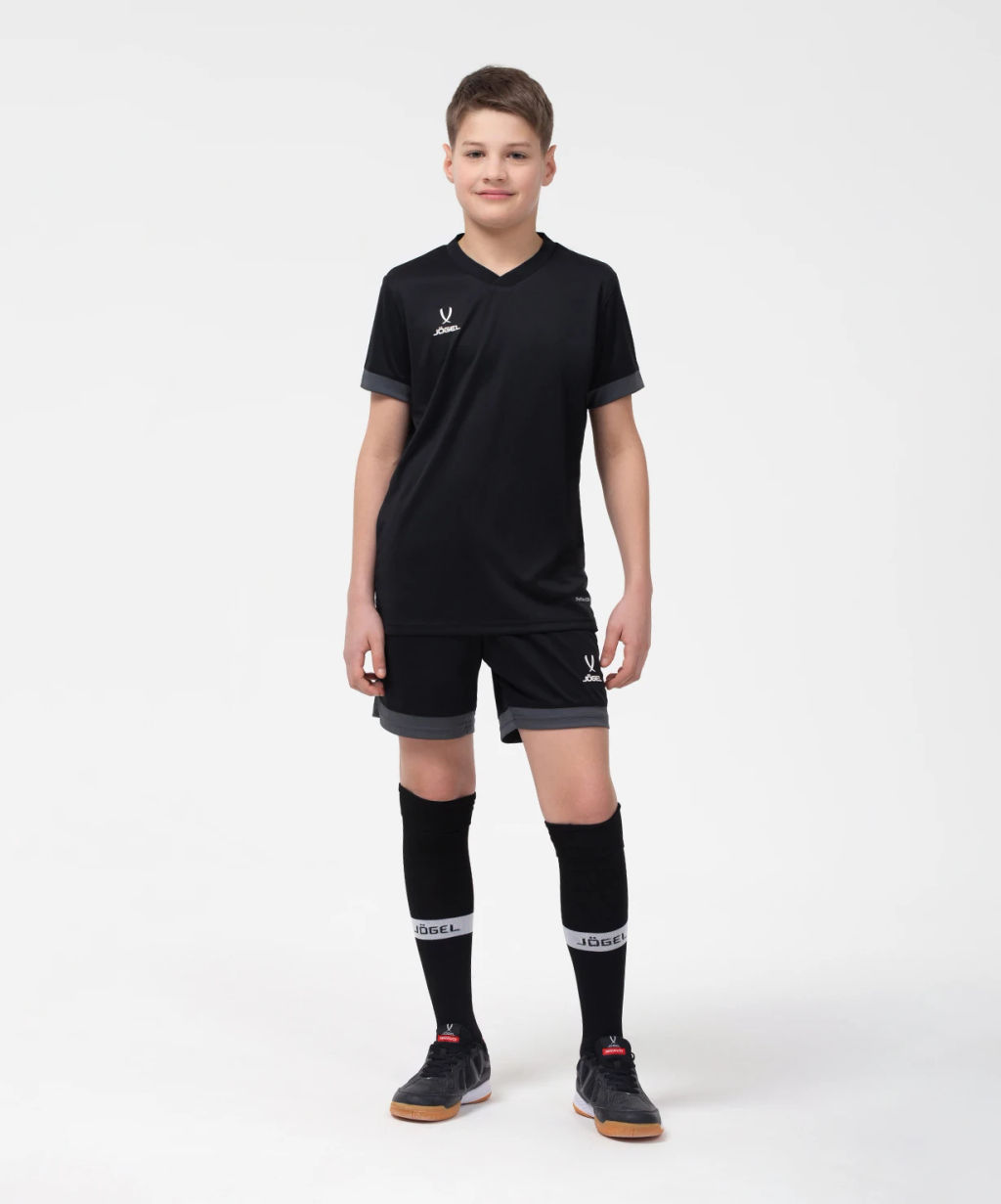 Шорты игровые JOGEL DIVISION PerFormDRY Union Shorts, черный/темно-серый/белый  фото 6