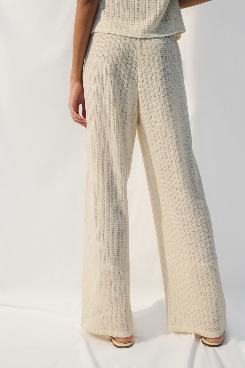 Pantal?n de punto con cord?n de ajuste - H&m фото 6